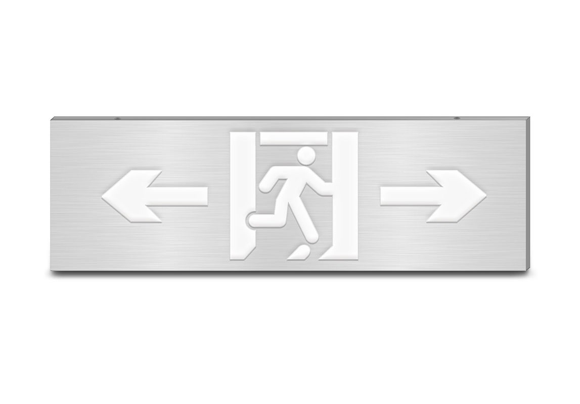 800大型款-單面雙向消防應急標志燈  | ZS-BLJC-1LRE Ⅲ 3W-J850 |  壁掛