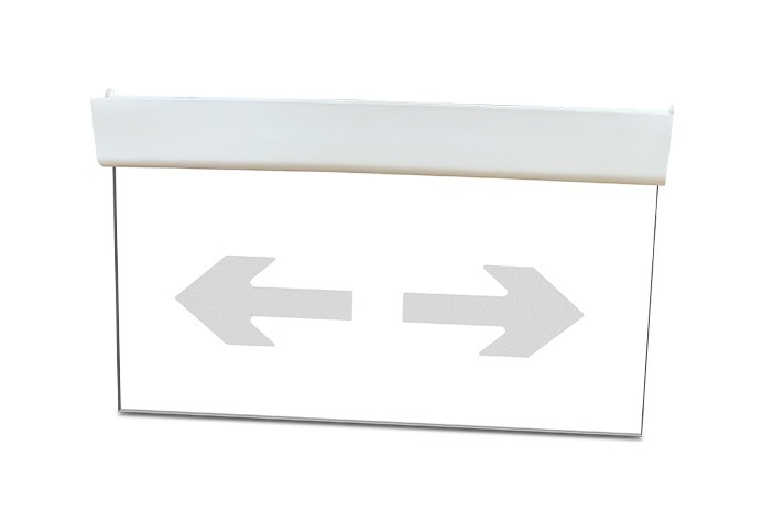 消防應(yīng)急疏散標(biāo)志燈具雙向（水晶吊牌） | ZS-BZ-ACJ(E1Ⅱ)-02S