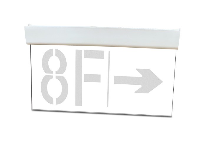 消防應(yīng)急疏散標(biāo)志燈具多信息復(fù)合燈（水晶吊牌） |  ZS-BZ-ACJ(E1 II)-01S