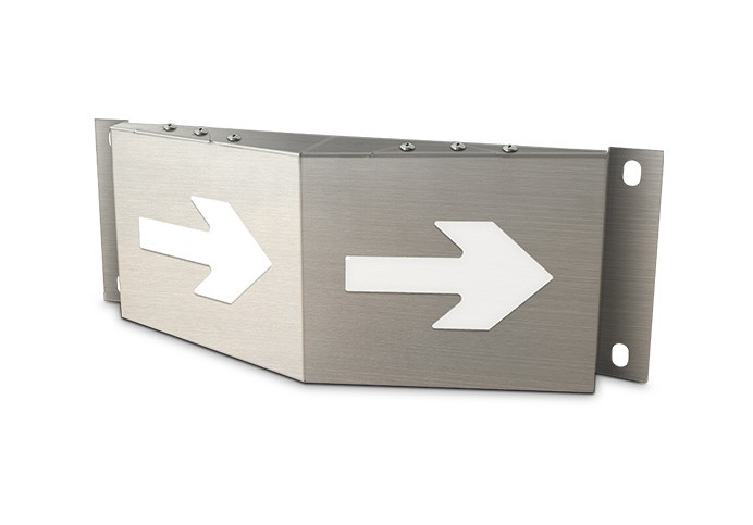 消防應(yīng)急疏散標(biāo)志燈具（B型）三角燈—右向  ZS-BZ-BCJ(E1 I)-D01SJ